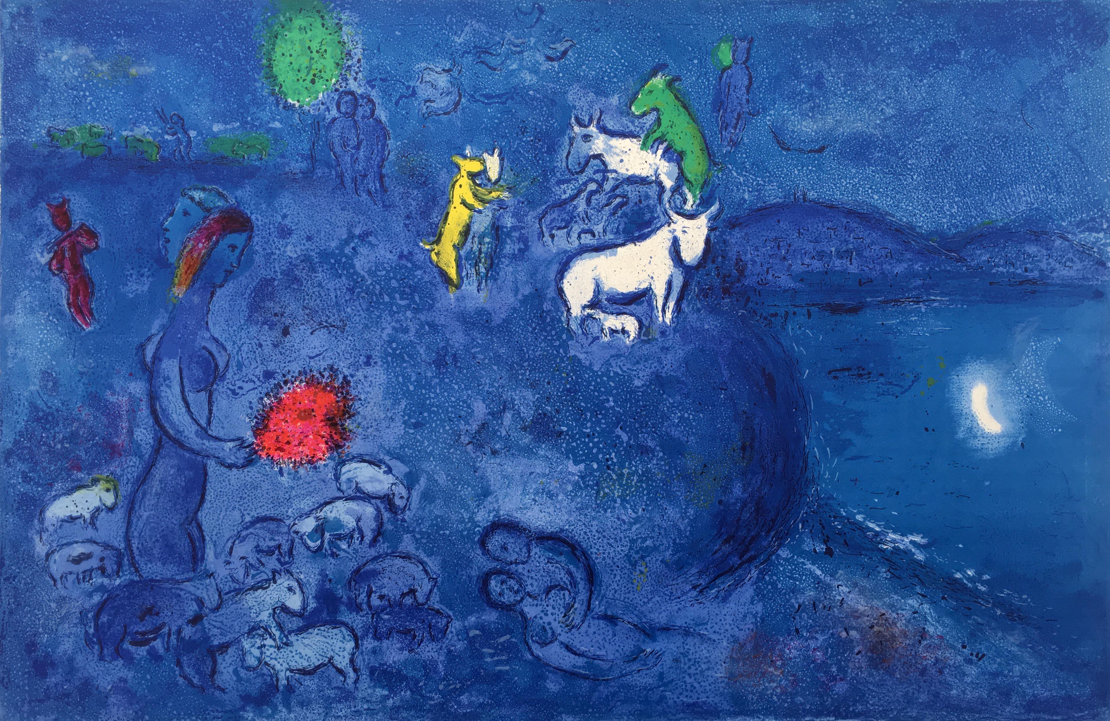 Spring, from Daphnis and Chloe - Print by Marc Chagall