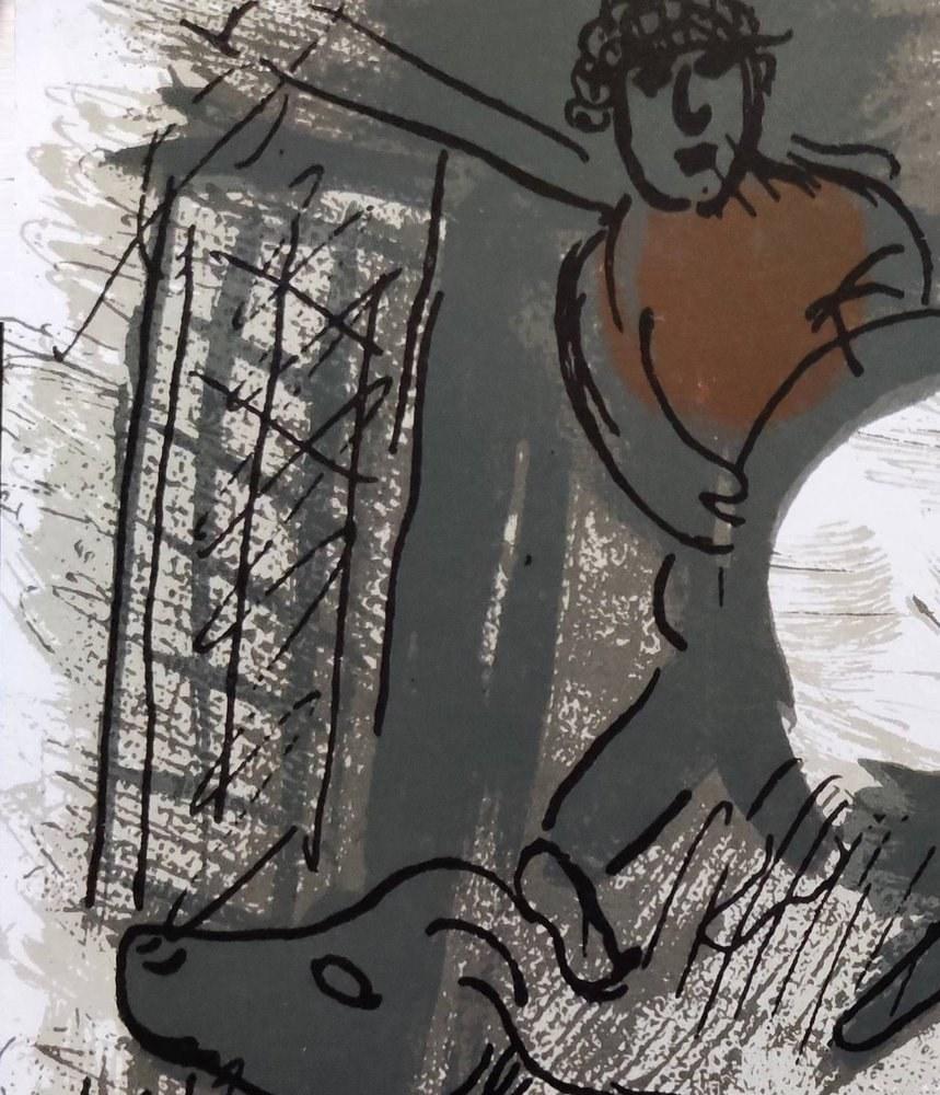 Still Life in Brown - Print by Marc Chagall