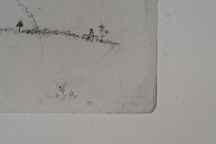 Los sueños de Chichíkov - Grabado original - Ref. Sorlier n.º 28