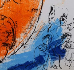 The Accordion Player, from: Chagall: Jacques Lassaigne
