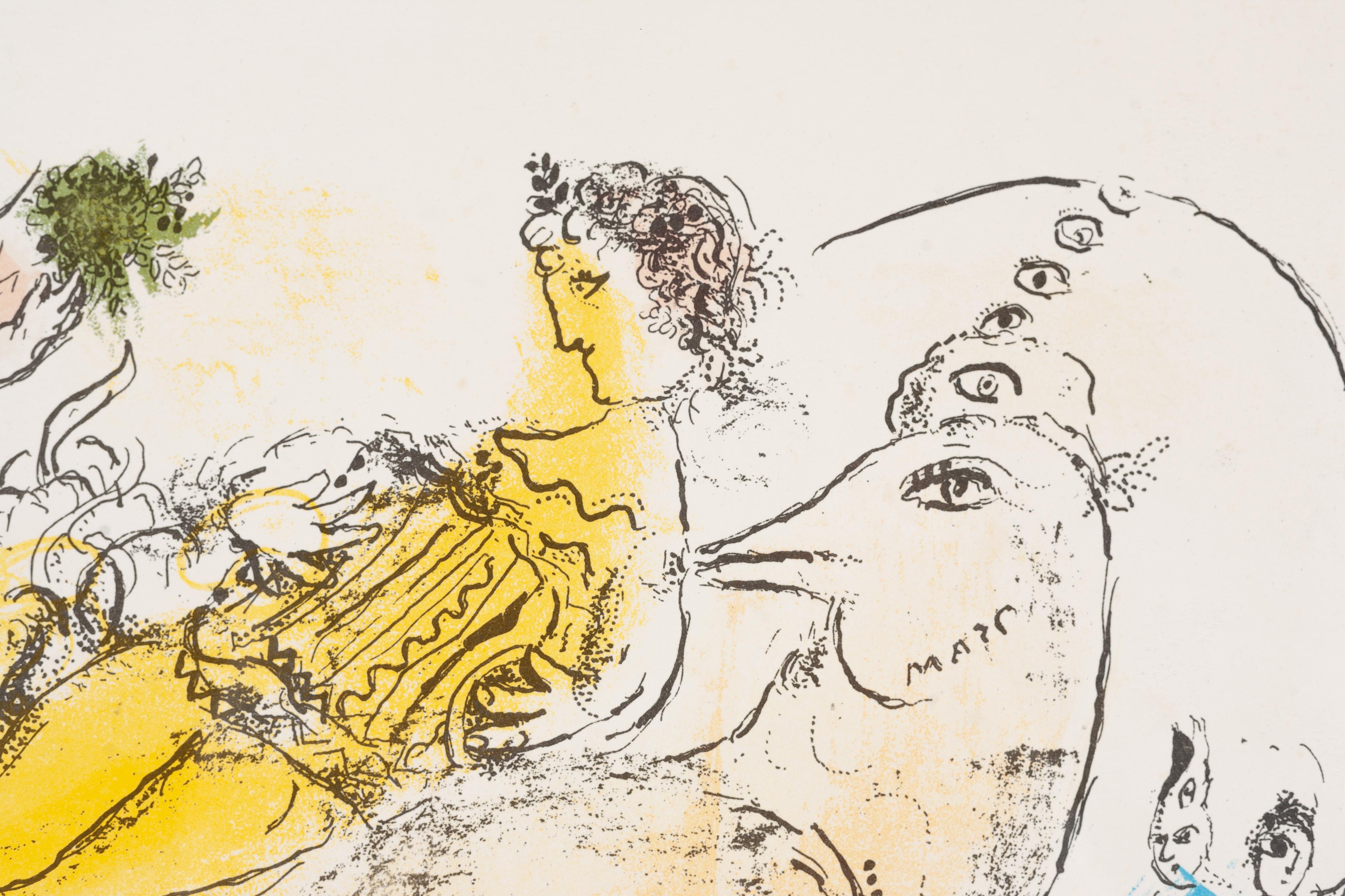MARC CHAGALL
The Accordionist
Lithograph on paper

Ed. Ed. 28/90

14 x 18.5 inches

Framed: 29.75 x 34.5 inches