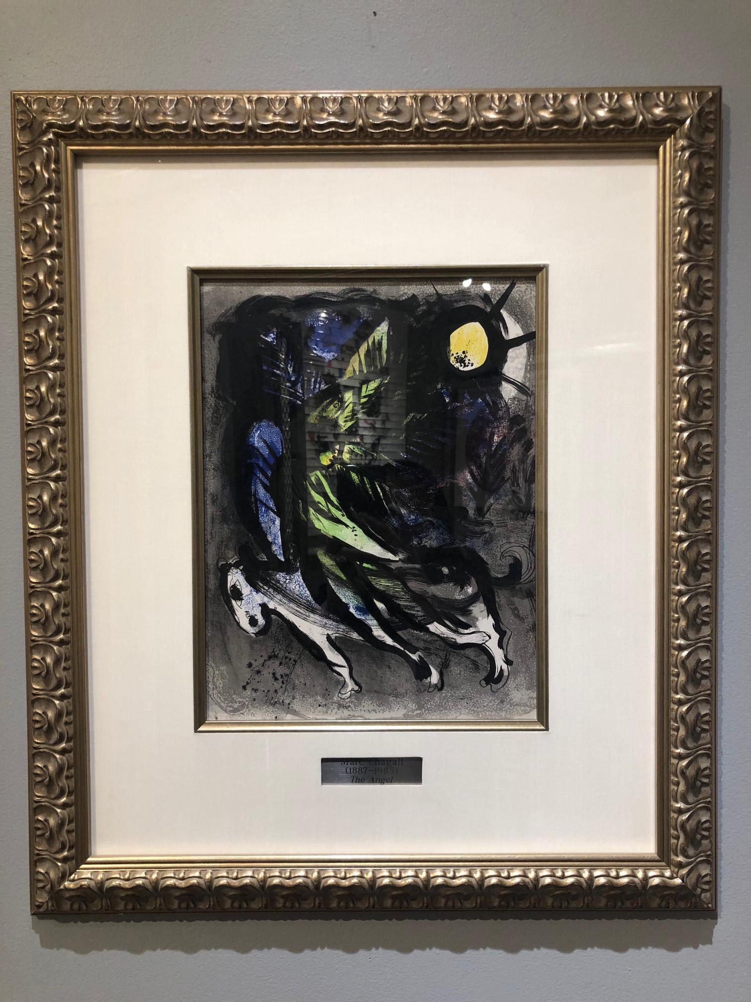 The Angel - Modern Print by Marc Chagall