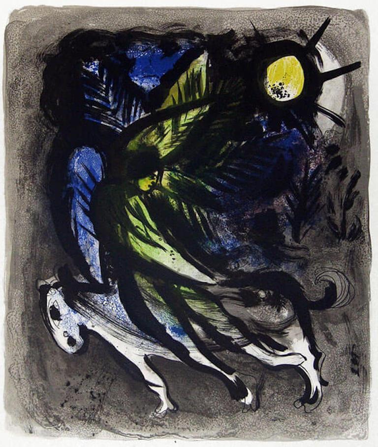 The Angel - Print by Marc Chagall