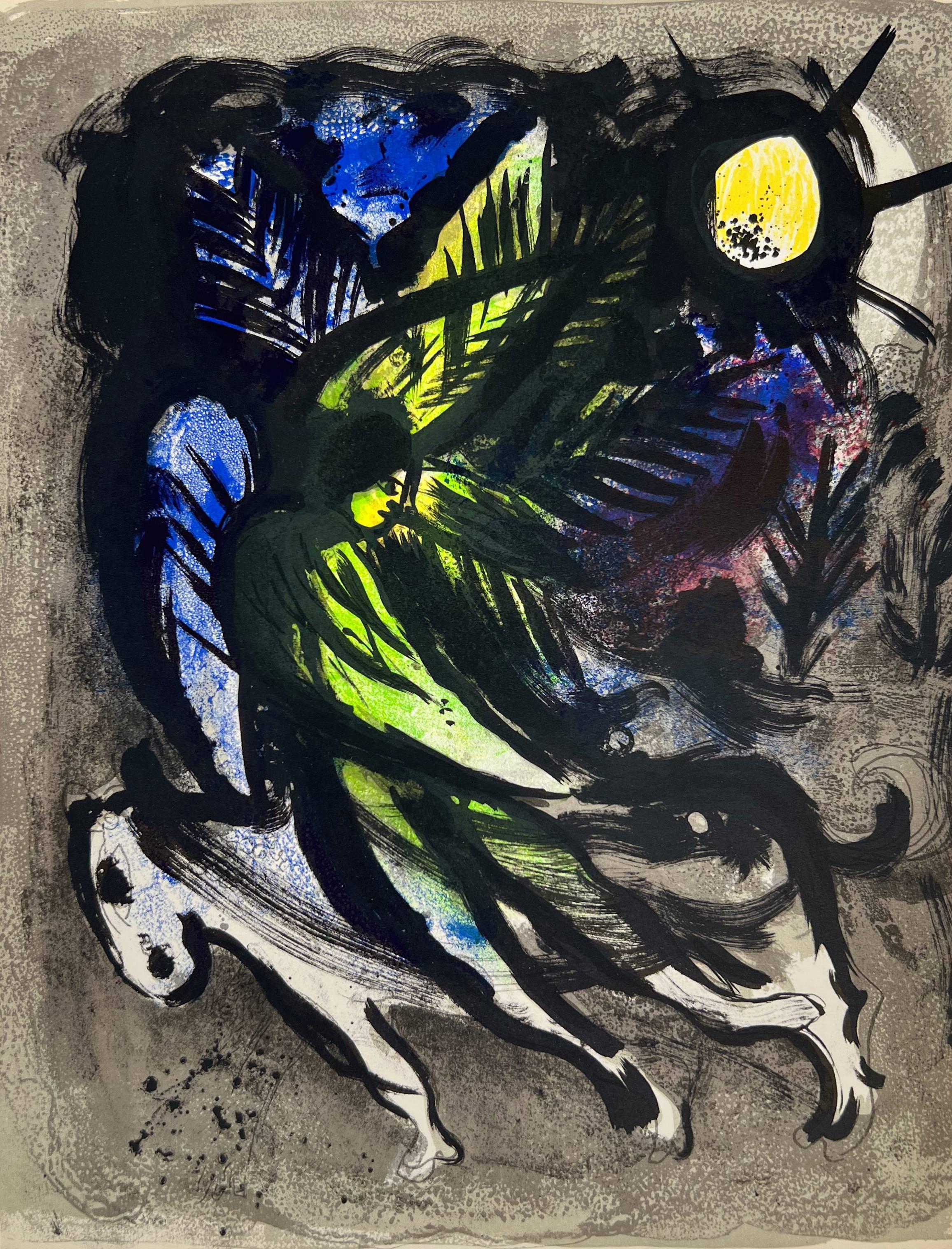 L'ange - Art de Marc Chagall