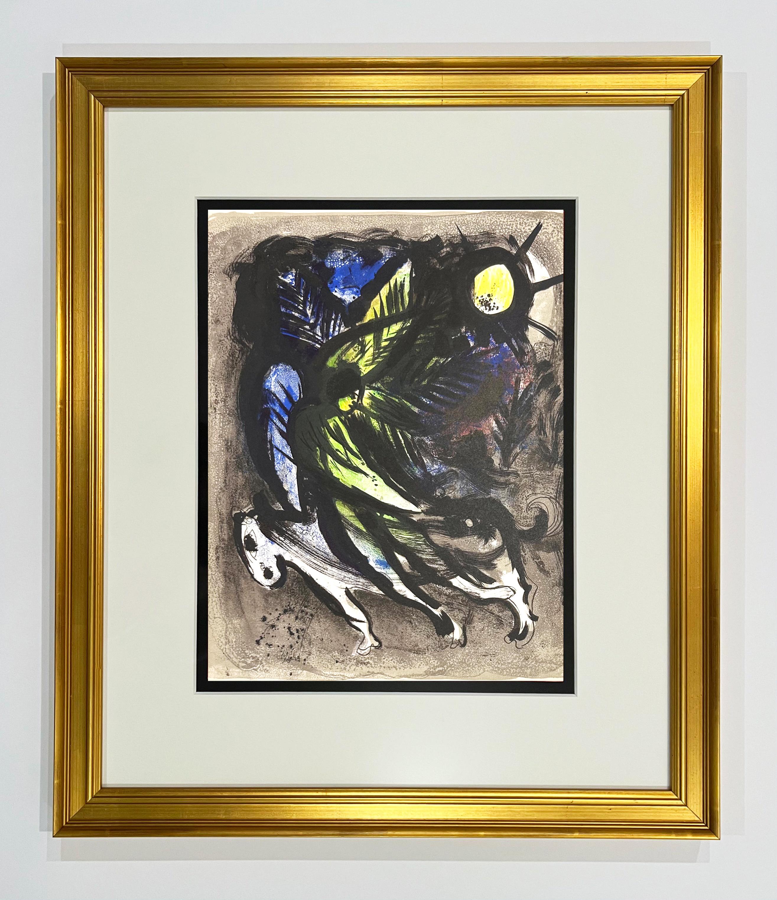 The Angel, from 1960 Mourlot Lithographe I - Print by Marc Chagall