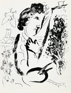 L'artista di fronte al suo quadro