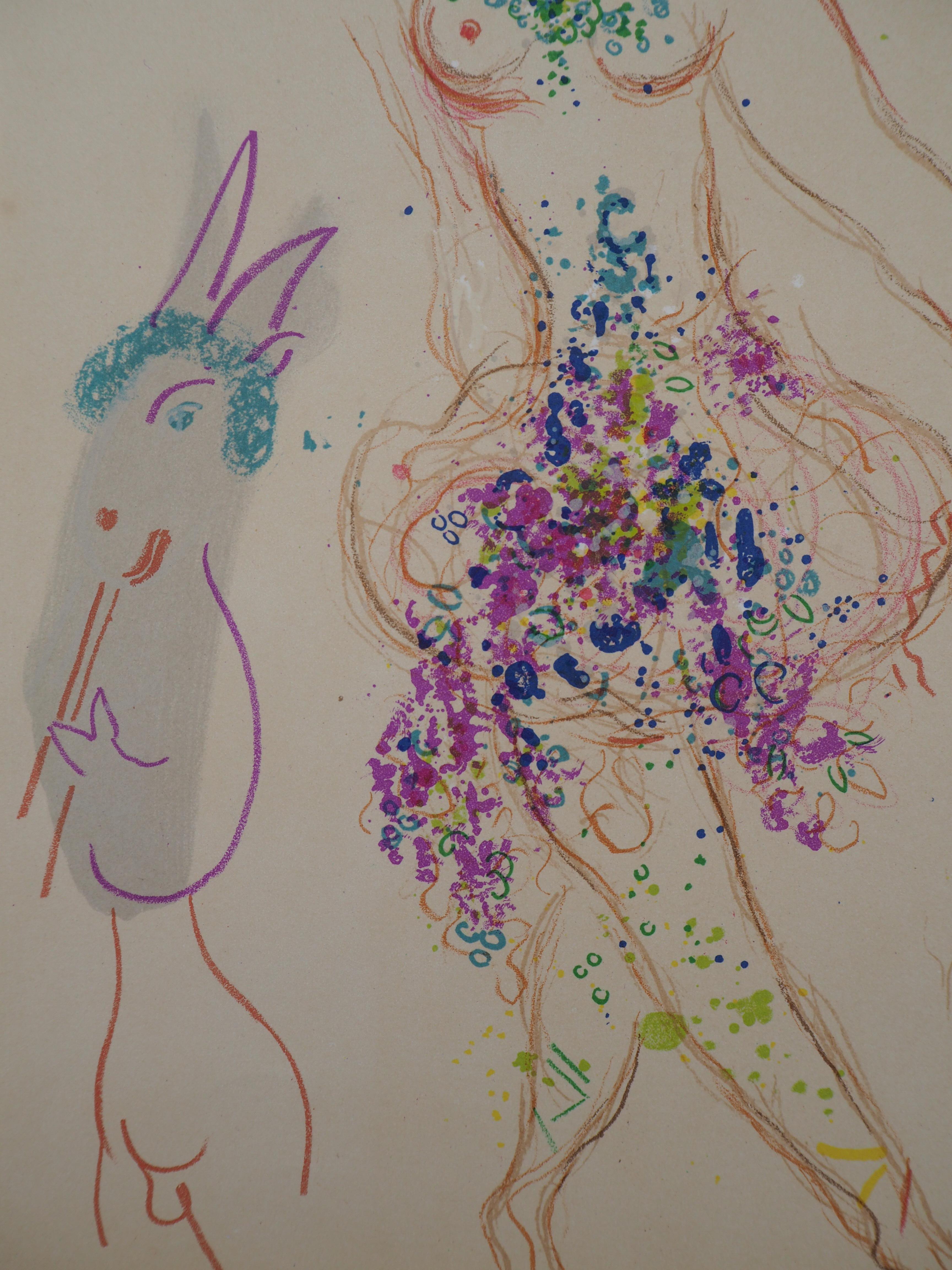 Marc CHAGALL
Opera Garnier : The Ballet, 1969

Original stone lithograph (Printed in Mourlot workshop)
Unsigned and not numbered
On paper 35 x 25 cm (c. 14 x 10 inch)
Edited by XX Siecle, 1969

REFERENCES : Catalog raisonne Mourlot #581

Excellent