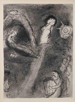 The Beloved of Jerusalem - Héliogravure by Marc Chagall - 1960