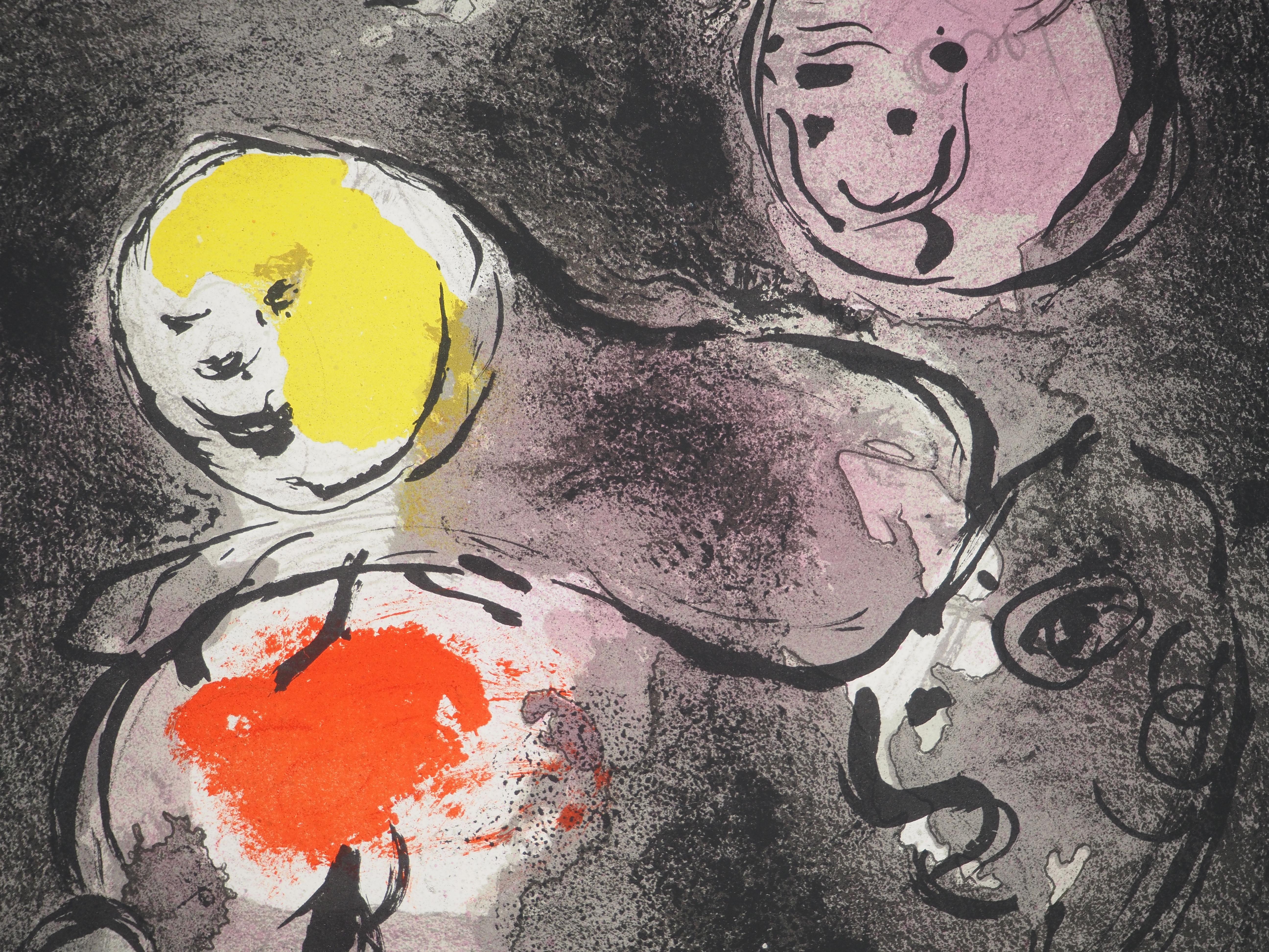Die Bibel: Daniel der Prophet – Originallithographie (Moderne), Print, von Marc Chagall