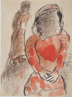 The Bible : Juda's Daugther - Original Lithograph (Mourlot #243)
