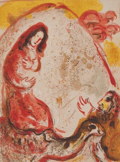 The Bible : Rachel Treasure - Original Lithograph (Mourlot #242)