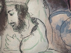 The Bible : The Dream of Abimelech - Original Lithograph (Mourlot #239)