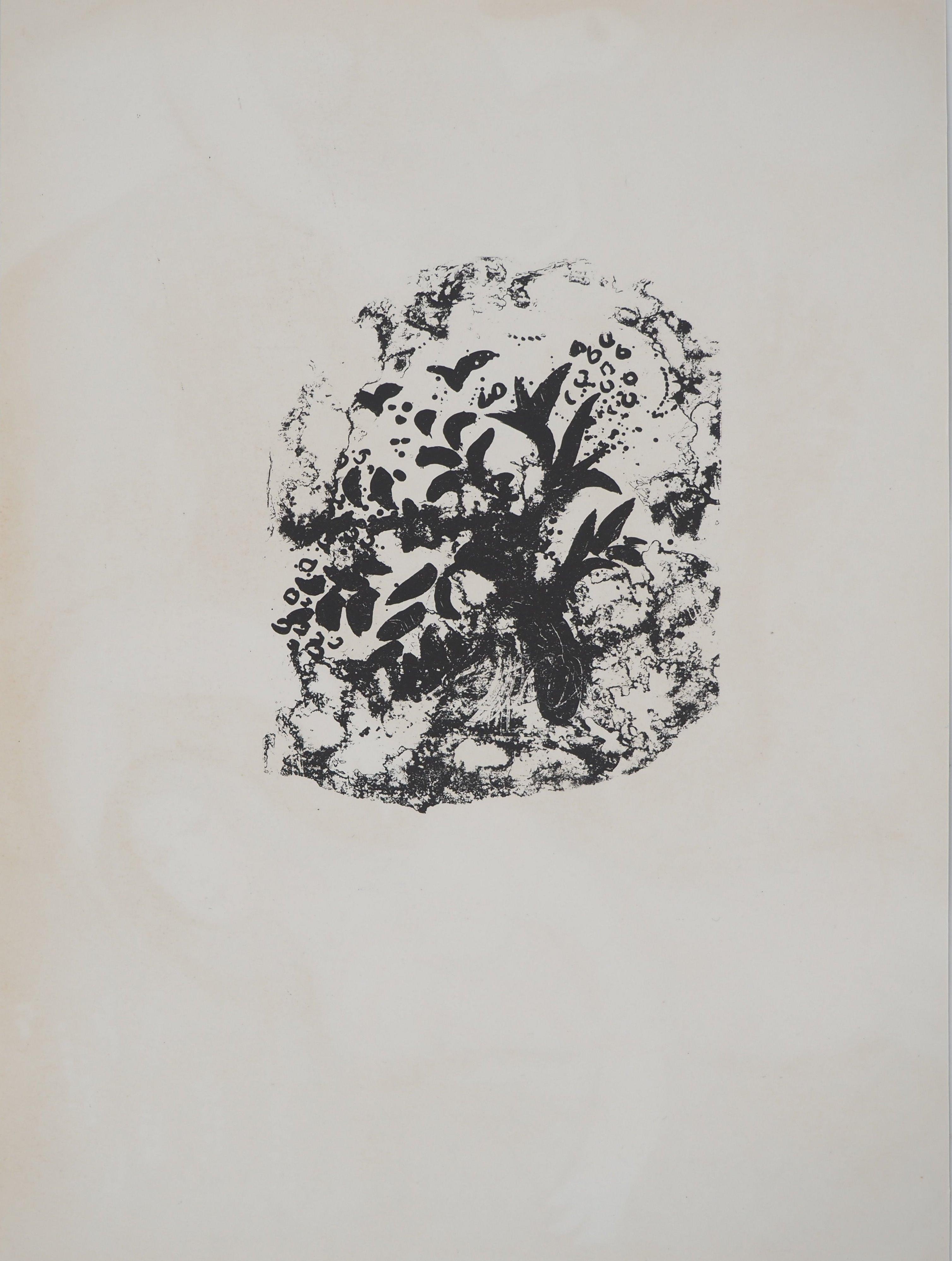 La Biblia : Joven en el campo - Litografía original (Mourlot #249) en venta 2