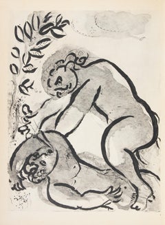 El Querubín - Heliograbado de Marc Chagall - 1960