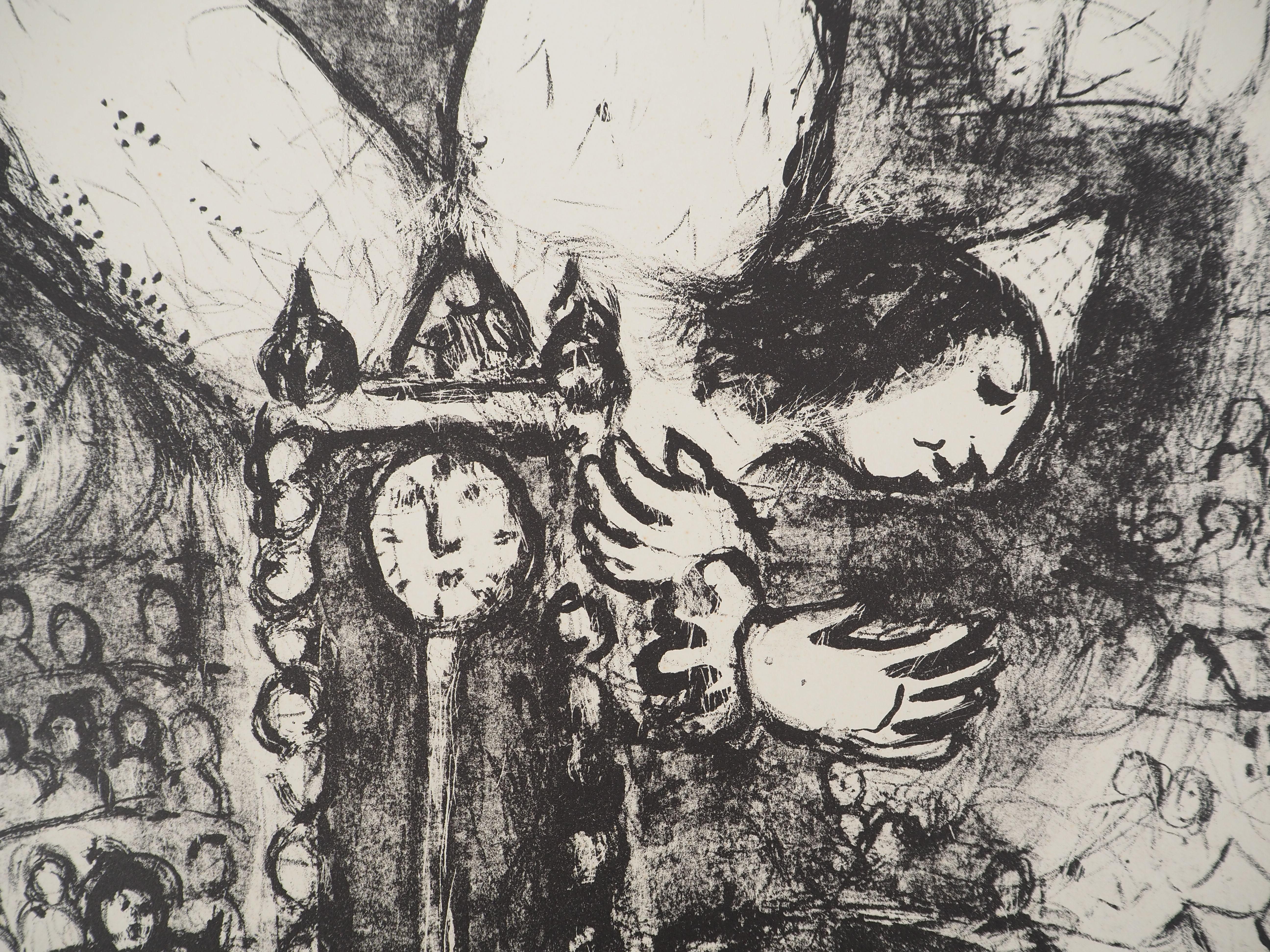 The Circus : a Breathtaking Spectacle - Original Lithograph (Mourlot #514) - Modern Print by Marc Chagall