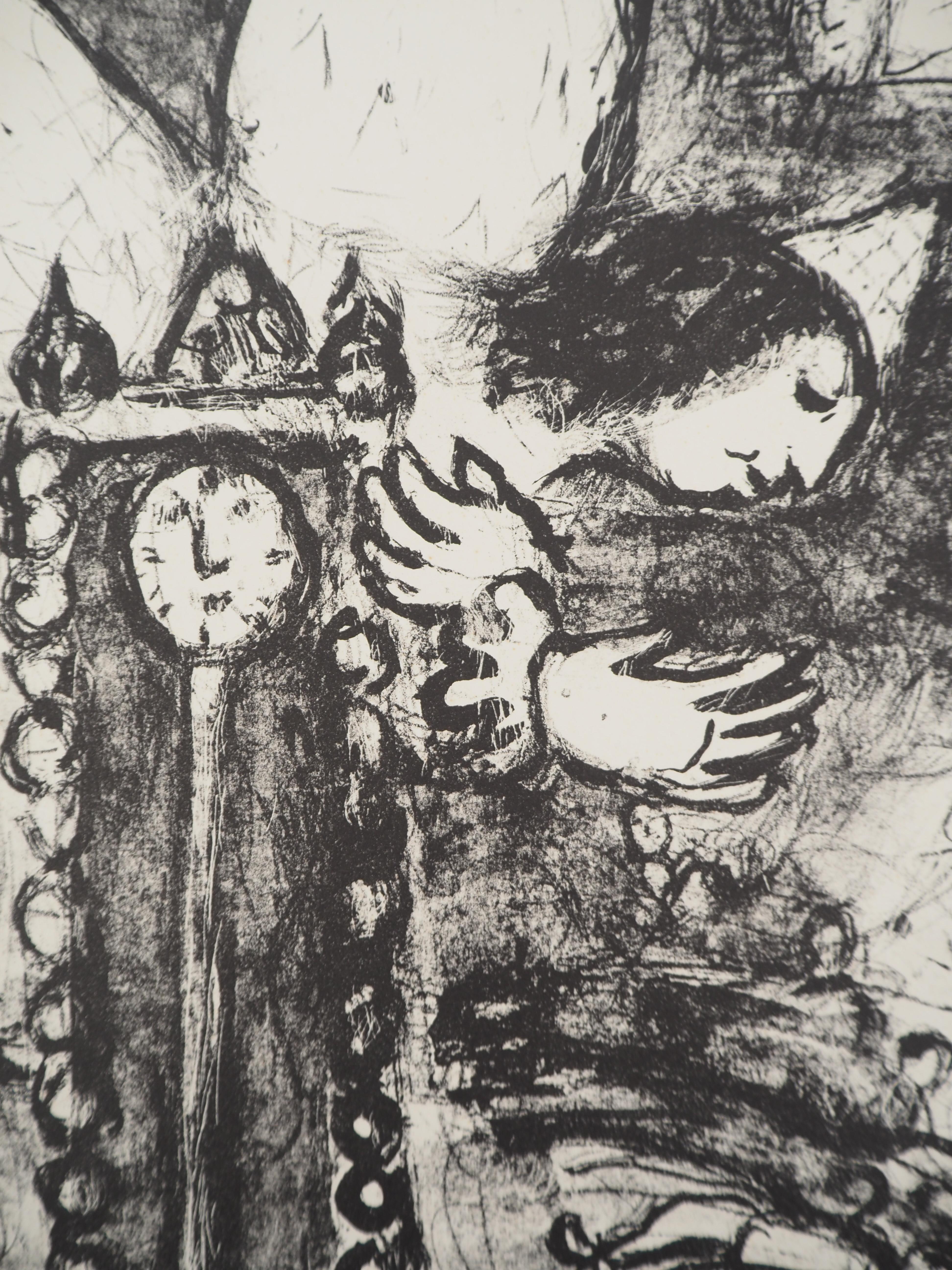 Marc Chagall (1887-1985) 
The Circus : a Breathtaking Spectacle, 1967

Original lithograph (Mourlot Workshop) 
On Arches vellum 42 x 32 cm (c. 17  x 13 in)

REFERENCE : Catalog raisonne Chagall Lithographe, Mourlot #514

INFORMATION : From the