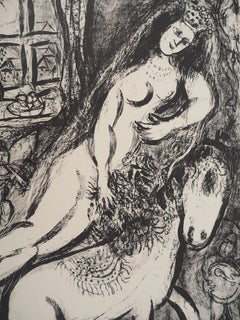 The Circus : Dreaming Bride - Original Lithograph (Mourlot #525)