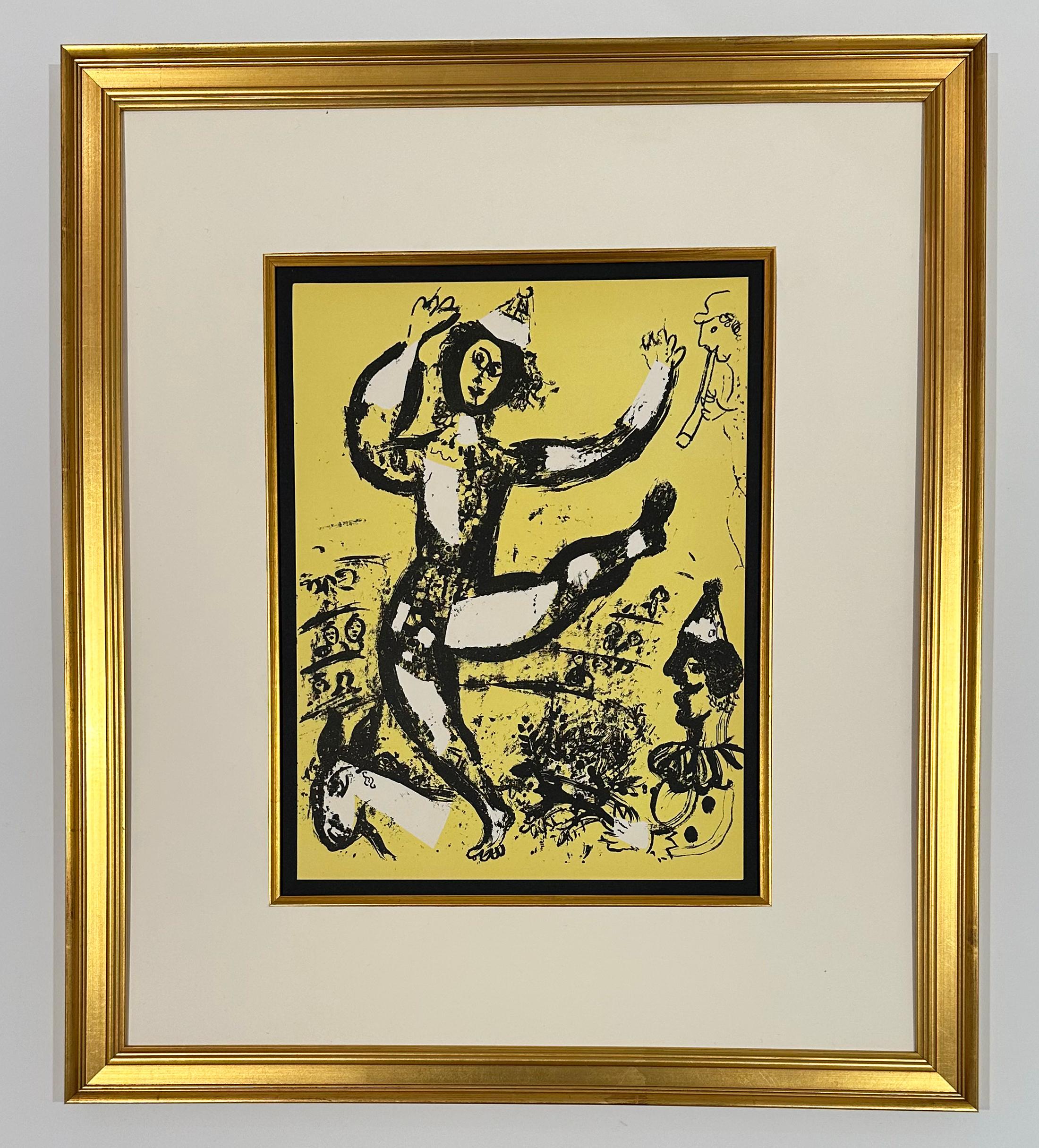 Le cirque, de 1960 Lithographie de Mourlot I - Print de Marc Chagall