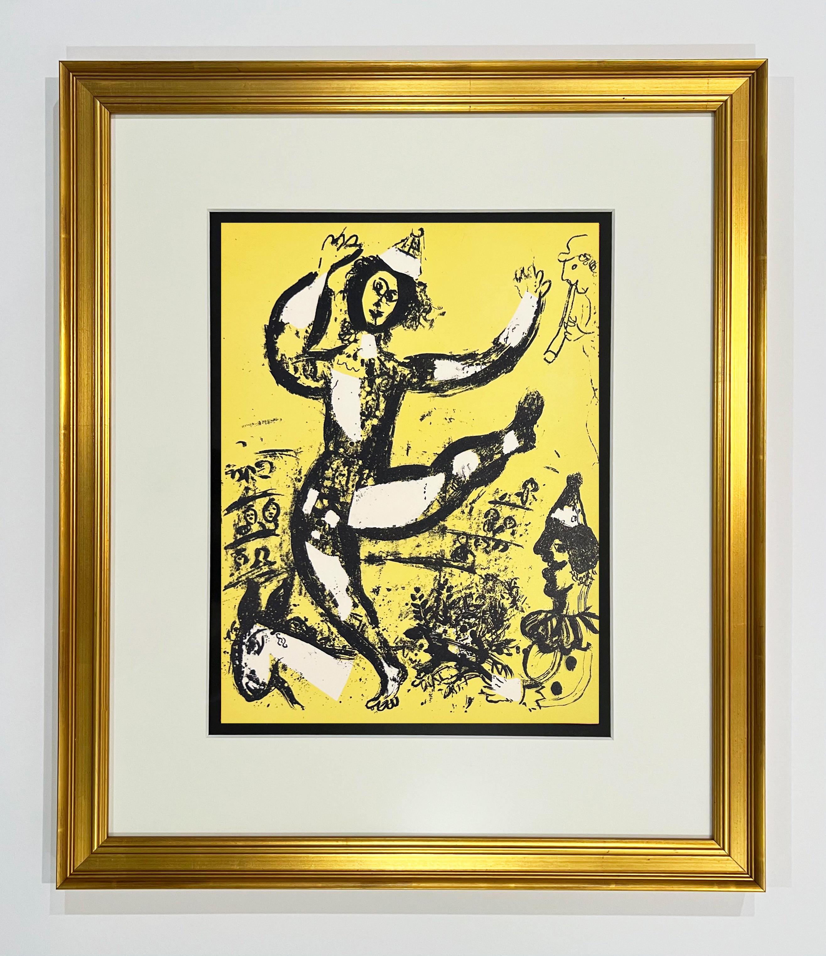 The Circus, von 1960, Mourlot-Lithographie I – Print von Marc Chagall