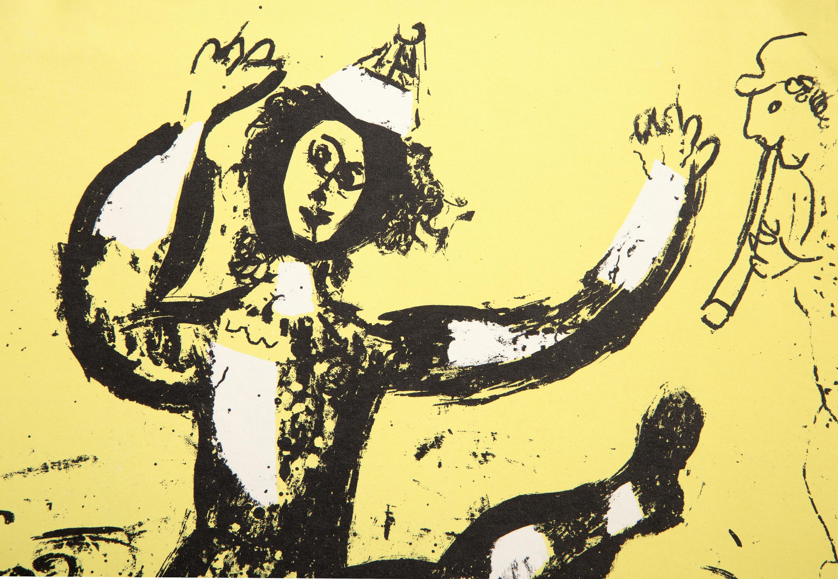 The Circus, Lithograph by Marc Chagall For Sale 2