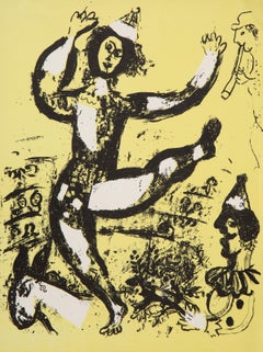 Vintage The Circus, Lithograph by Marc Chagall