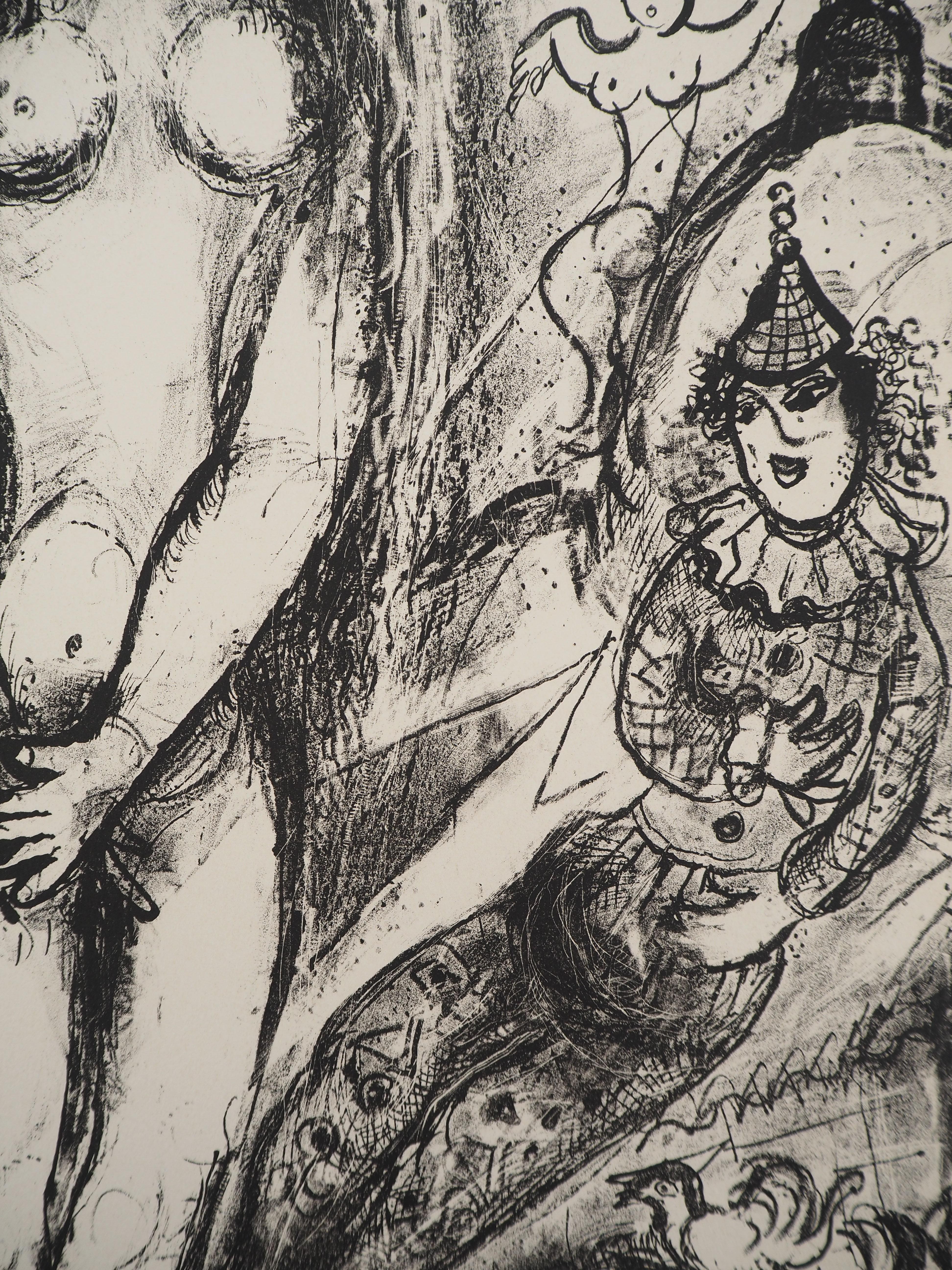 Il circo: il velo della sposa - Litografia originale (Mourlot #520) in vendita 1