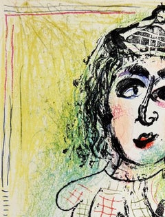 The Clown with Flowers