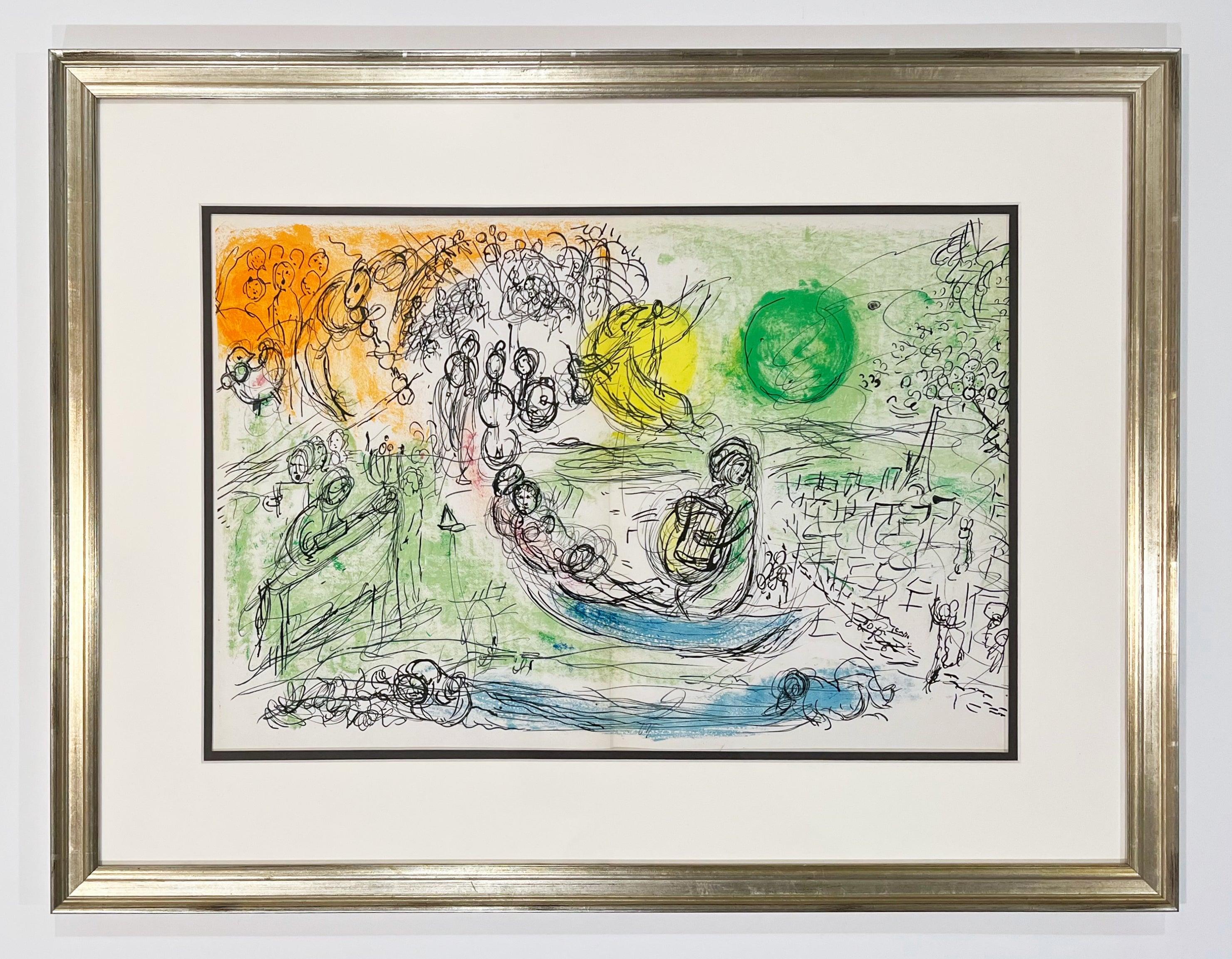 The Concert - Print de Marc Chagall