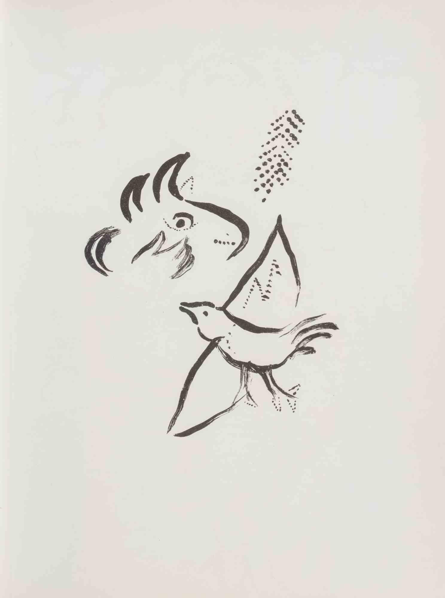 The Creation - Lithograph by Marc Chagall - 1960 For Sale 1