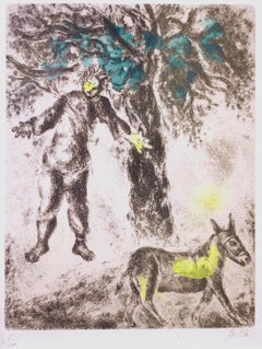"The End of Absolom" 5/100 Etching from the Biblical Series