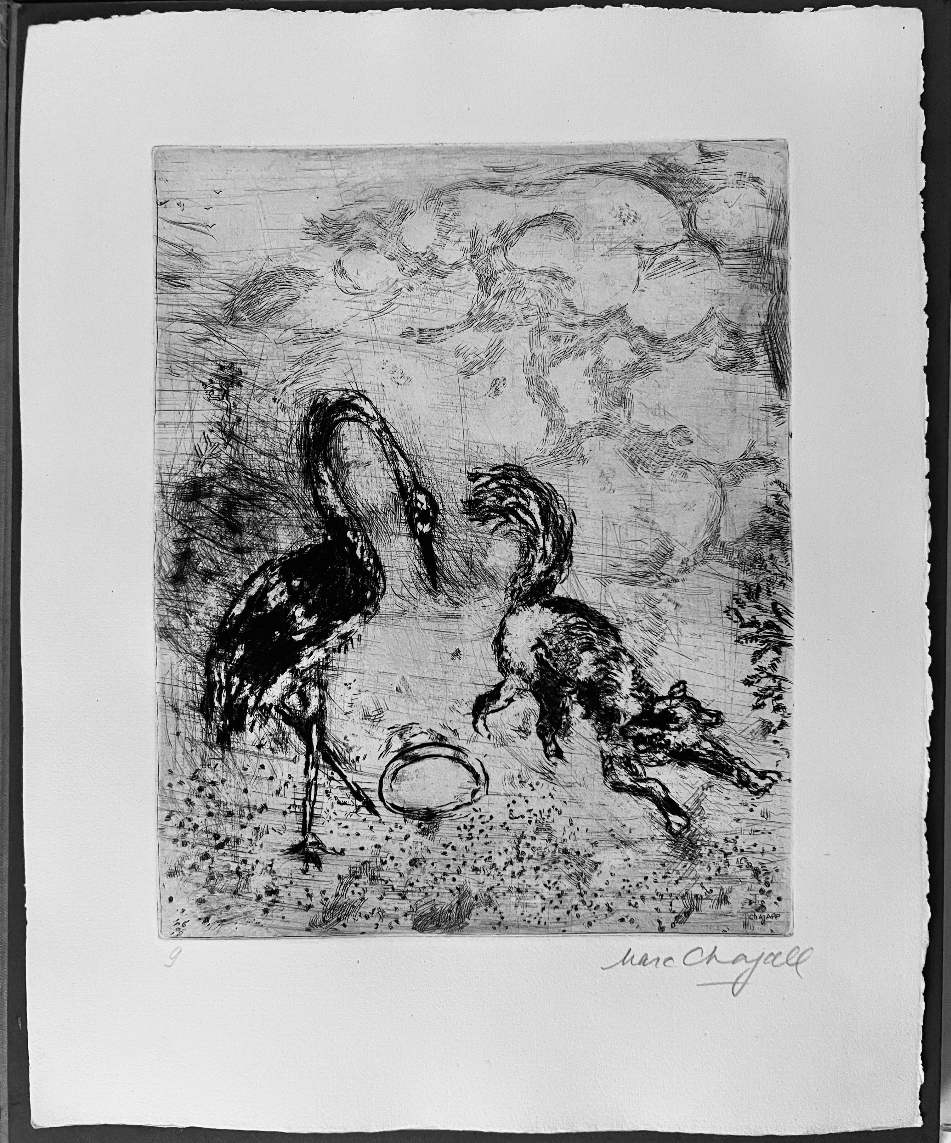 The Fables of La Fontaine, 100 handsigned etchings For Sale 8
