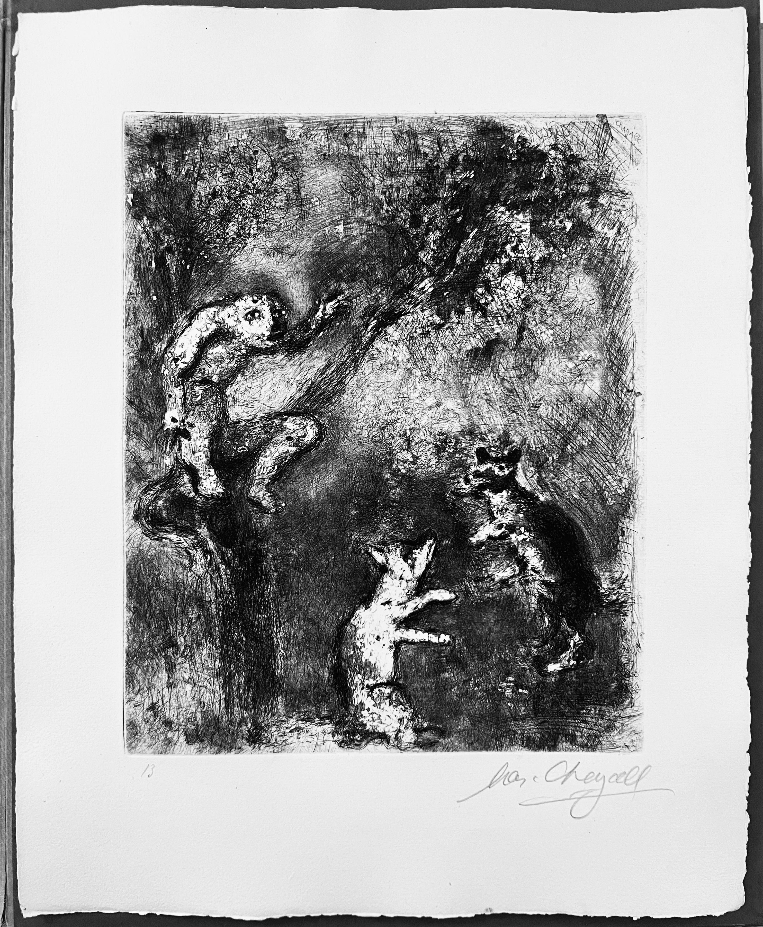 The Fables of La Fontaine, 100 handsigned etchings For Sale 12