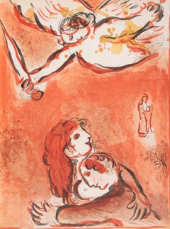 Das Gesicht Israels – Lithographie von Marc Chagall – 1960