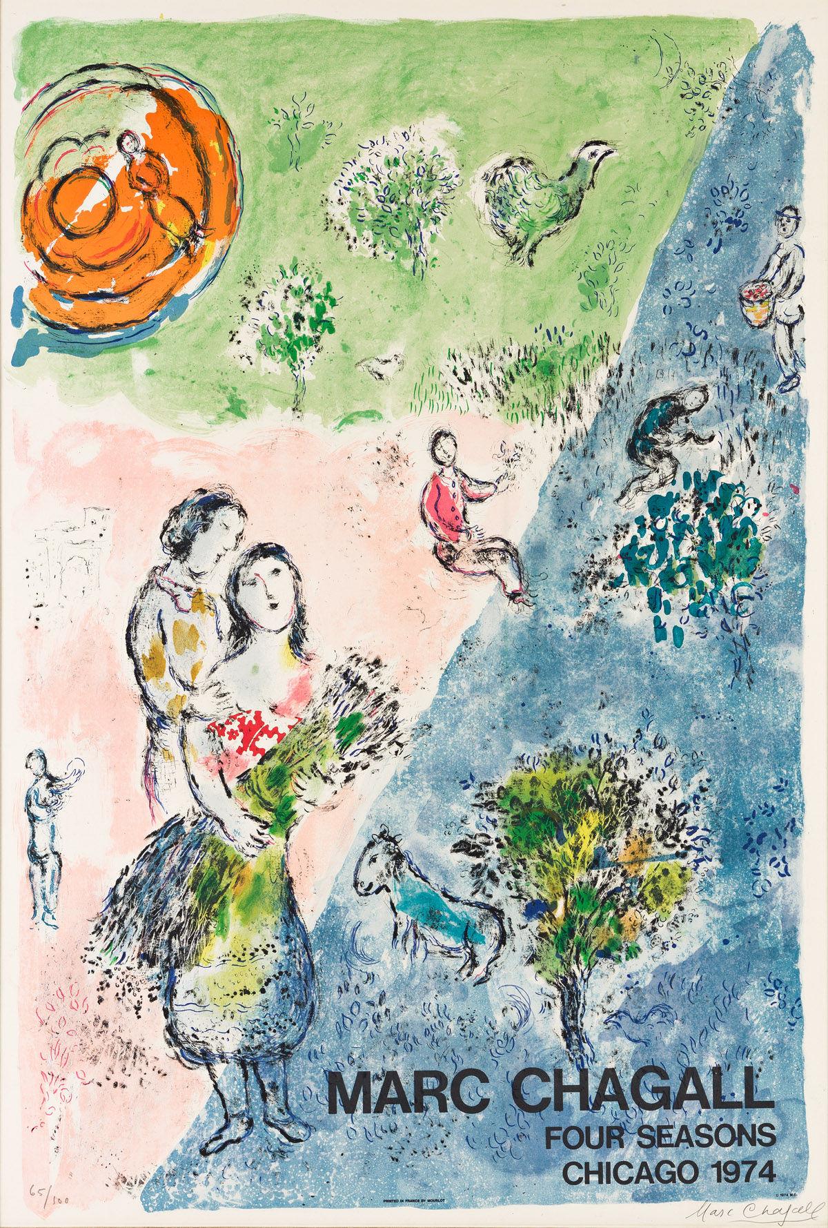 marc chagall four seasons