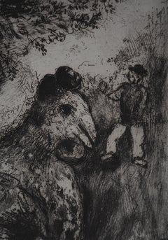 The Golden Goose - Original etching - Ref. Sorlier #153