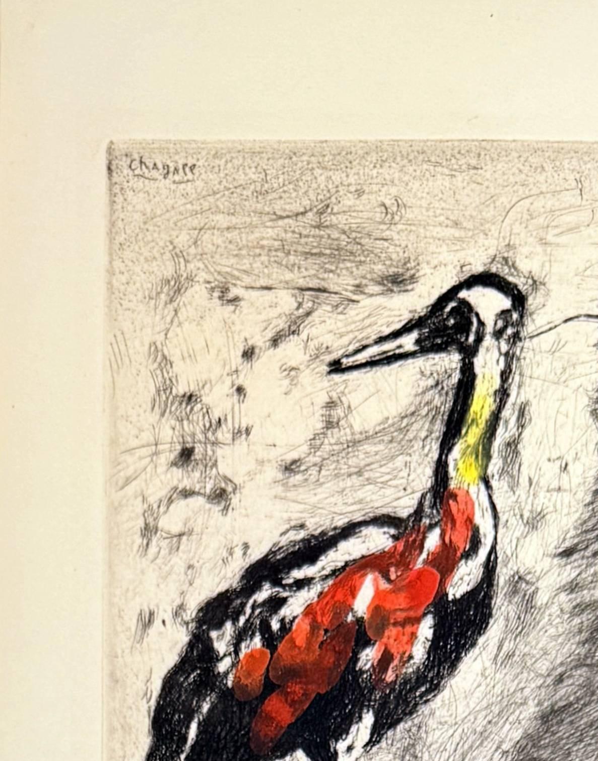 Marc Chagall (1887-1985) - Le Héron

Gravure de 1954.

Edition de 100 exemplaires.

Rehaussé d'une aquarelle de l'artiste.

Dimensions de l'œuvre : 39 x 30 cm.

Référence : Cramer 22.

L'œuvre est en excellent état.