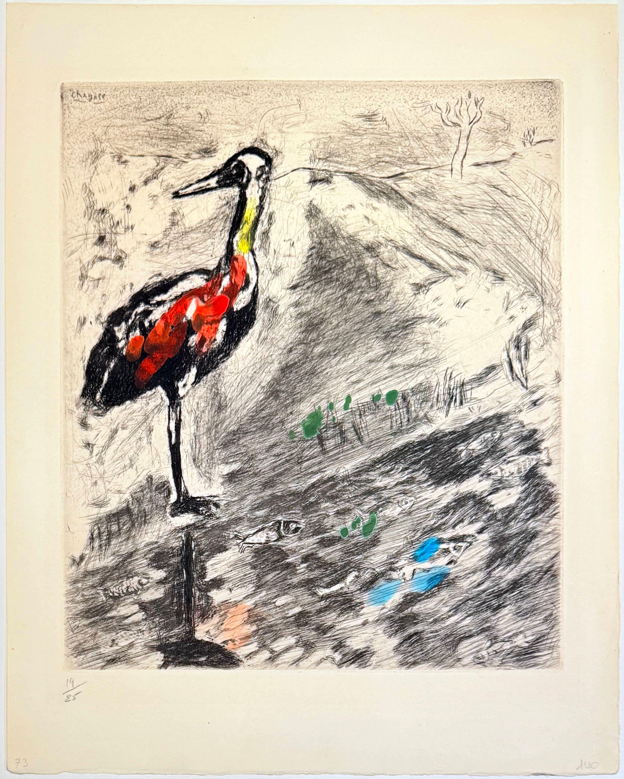 The Heron - Art de Marc Chagall