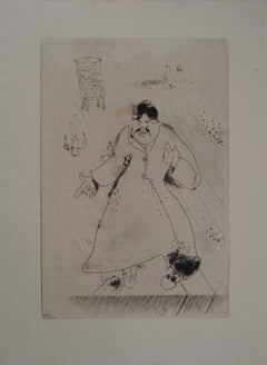The Host, The Steward - Original Etching - Ref. Sorlier #11