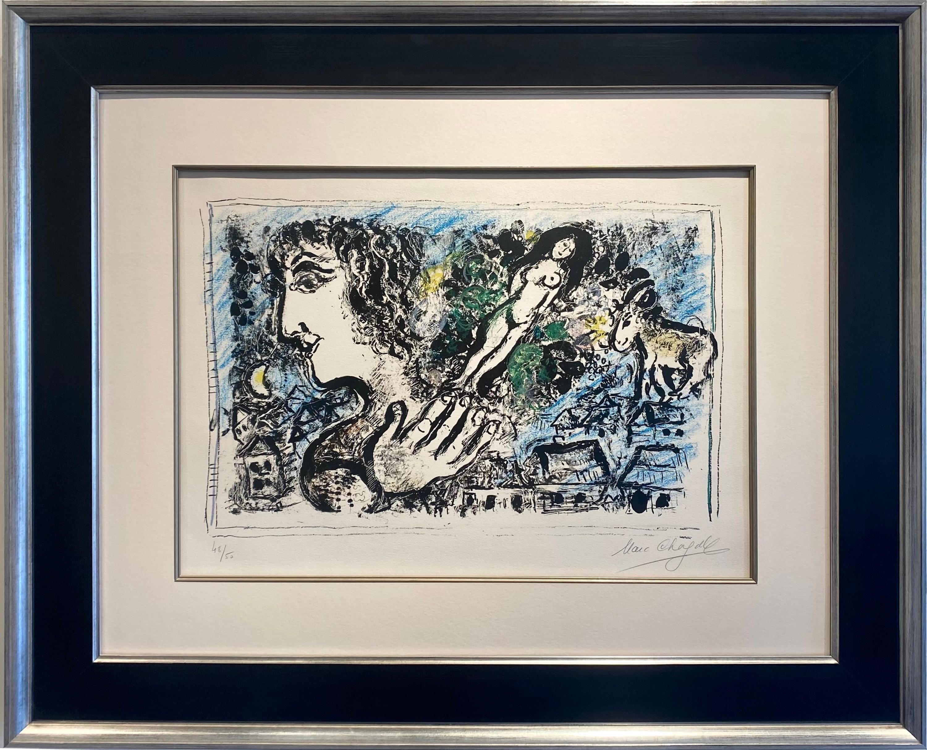 Marc Chagall (born Moishe Shagal; 6 July 1887 – 28 March 1985) was a Jewish-French artist.An early modernist, he was associated with several major artistic styles and created works in a wide range of artistic formats, including painting, drawings,