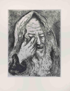 The Lamentations of Jeremiah - Radierung von Marc Chagall - 1956