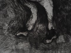 La folie, le fou qui vend la sagesse - Gravure originale - Réf. Sorlier n° 185