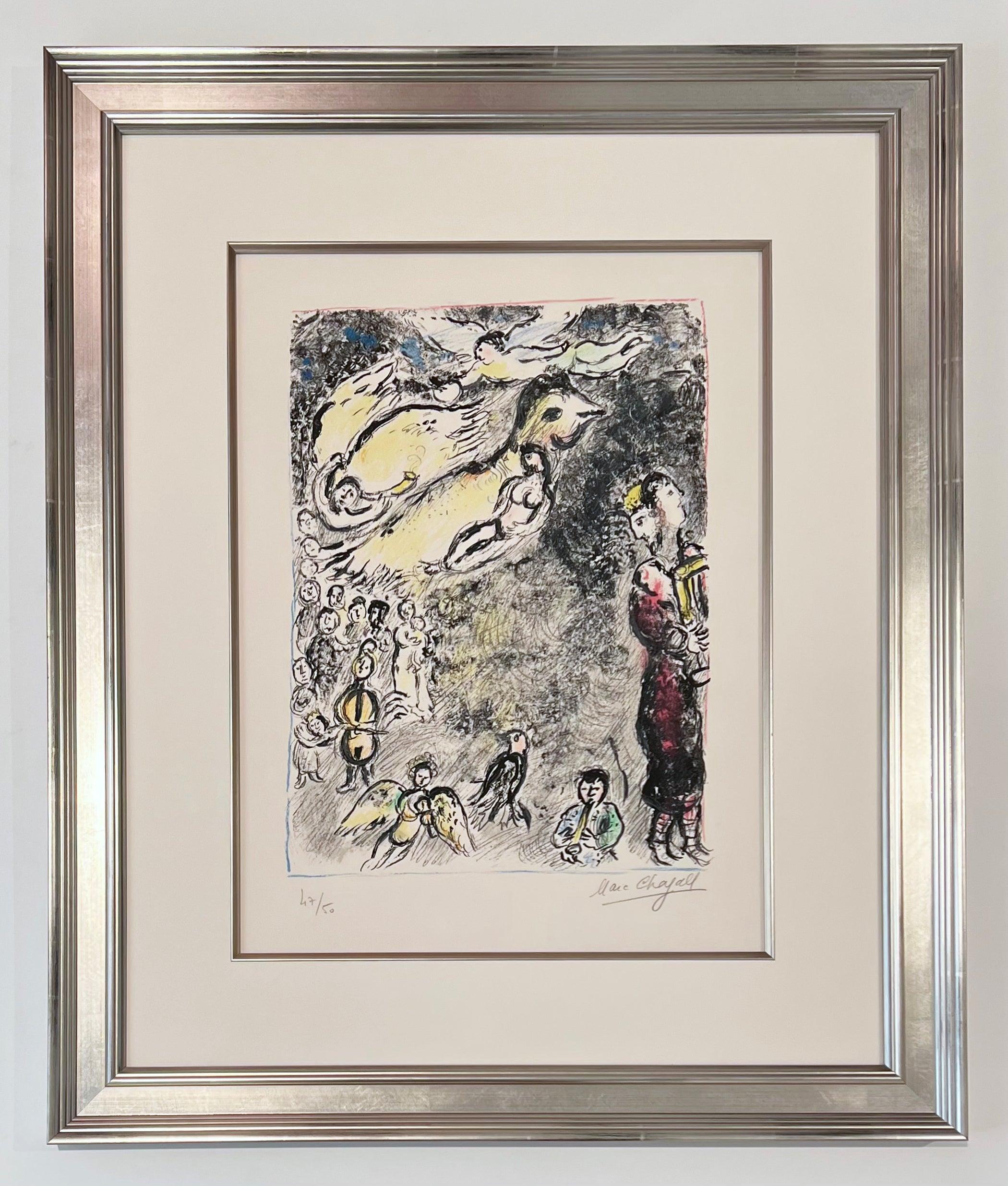 The Magic Flute I - Print by Marc Chagall