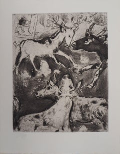 L'œil du maître - Gravure originale - Réf. Sorlier n° 143