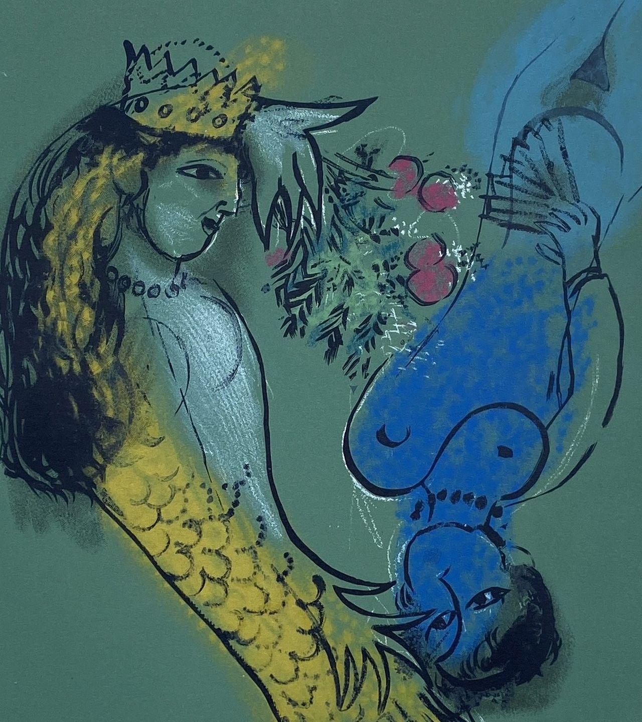 marc chagall mermaid