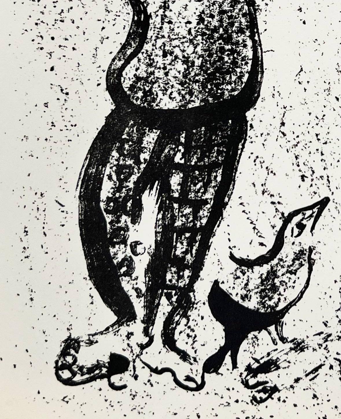 The Mountebanks - Moderne Art par Marc Chagall