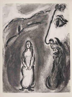 The Oracle - Héliogravure by Marc Chagall - 1960