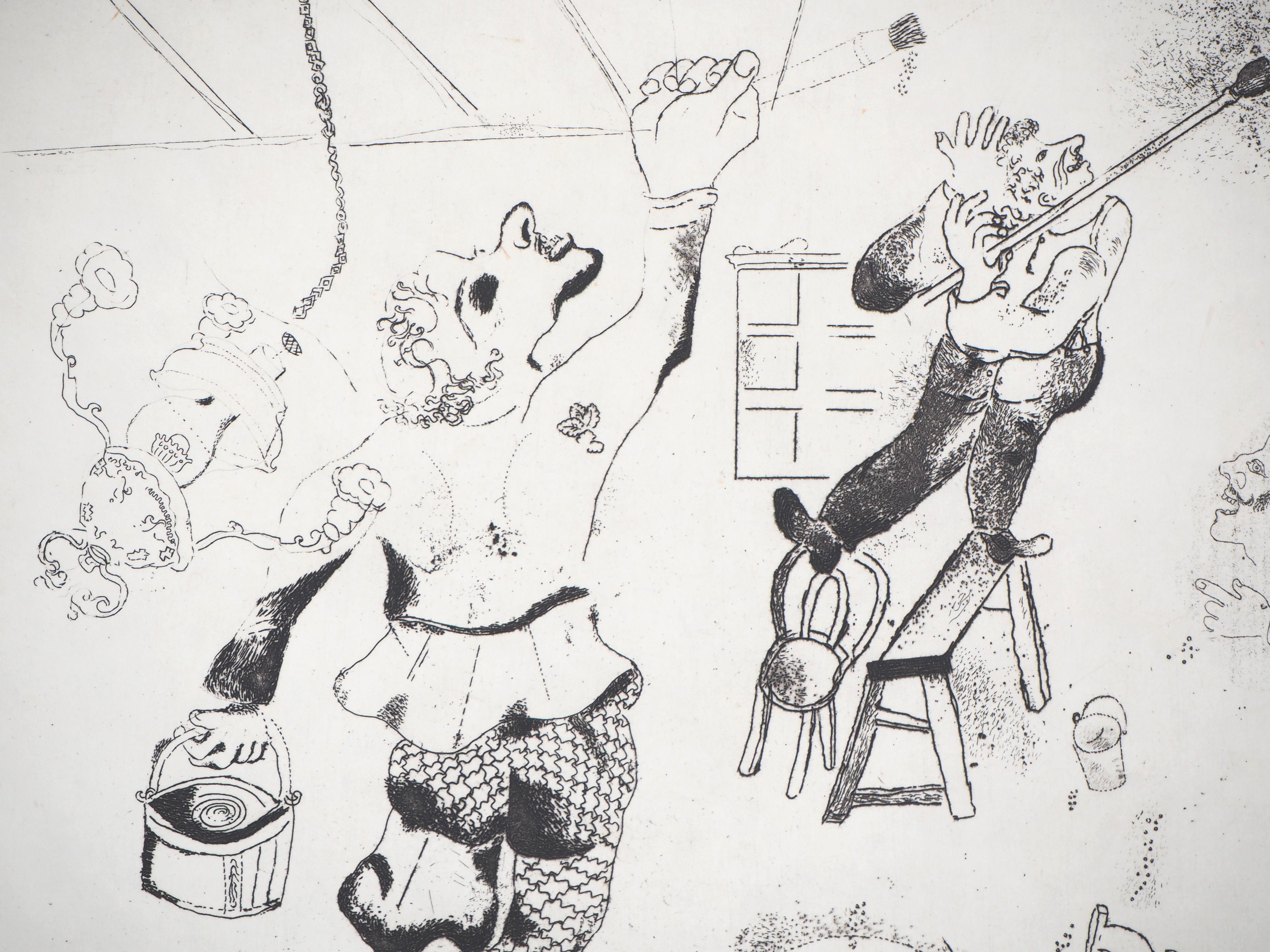 chagall etching