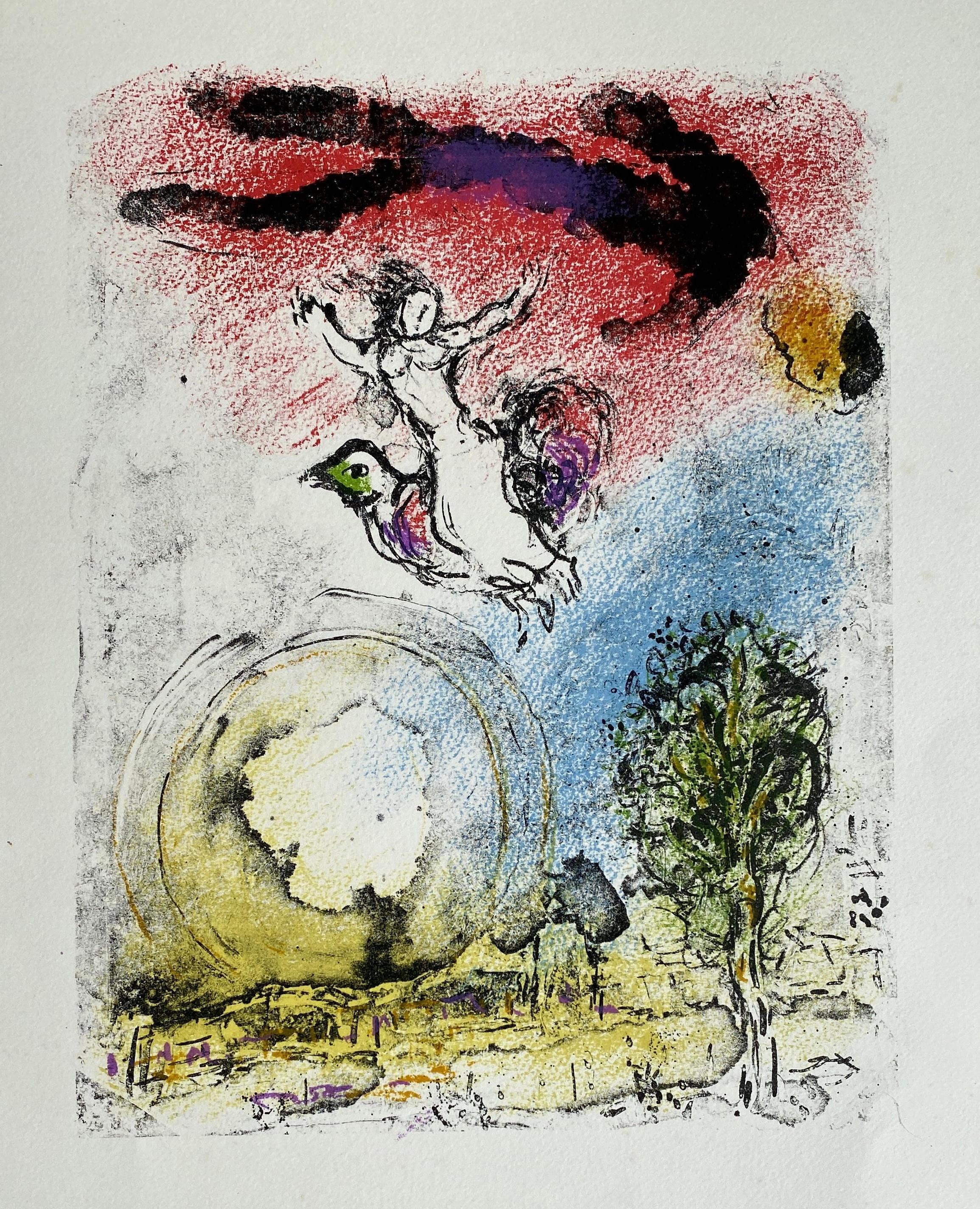 The Poesy - Original Lithograph - 150 copies - Print by Marc Chagall