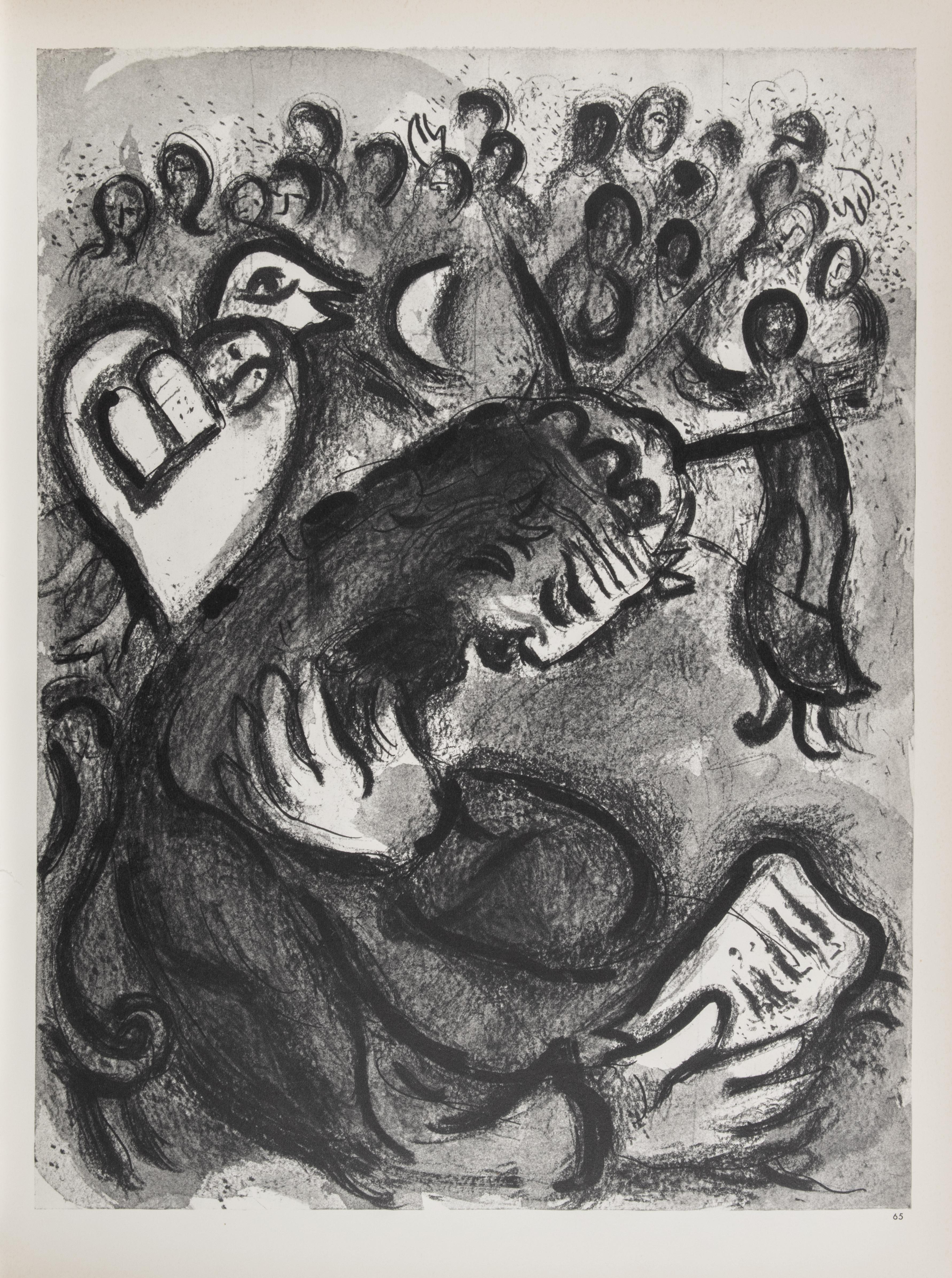 The Prophet - Héliogravure by Marc Chagall - 1960 For Sale 1