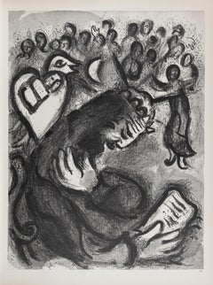 The Prophet - Héliogravure by Marc Chagall - 1960